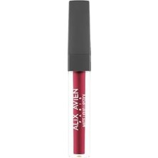 Nacario Uzun Süre Kalıcı Kadifemsi Kuruma Yapmayan Mat Likit Ruj - Matte Liquid Lipstick 515 Royal Cranberry
