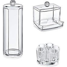 Nacario 3’lü Makyaj Organizer Set