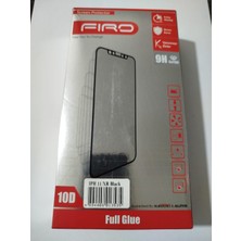 Özak İP11/XR Full Glue 10D Kırılmaz Cam (10LU Paket)