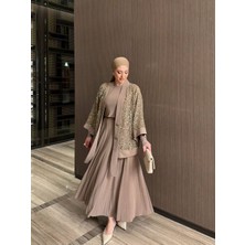 Qashe Bayan Pullu Payet 3lü Takım