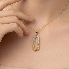 Xuping Jewelry Uzun Zirkon Taşlı Charm