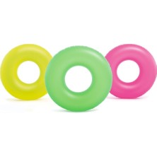 Intex Fosforlu Simit 91 Cm. 3 Asorti (9+ Yaş) Yeşil