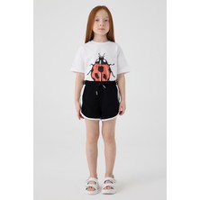Tyess Bg Store Kız Çocuk Siyah Şort