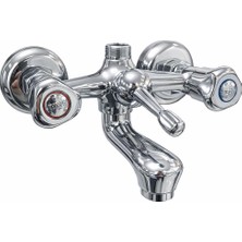 Akçay Klasik Duş Bataryası Çevirmeli Banyo Bataryası