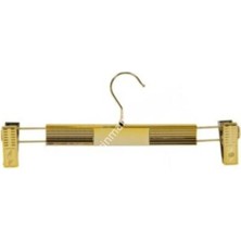 Md Vitrin Dekorasyon Metalize Gold Etek Askısı (10 Adet)