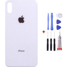 Yedcom Iphone x Beyaz Arka Cam Kapak Arka Pil Kapağı