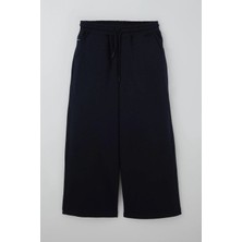 Cegisa Cegısa Erkek Çocuk Eşofman Altı Beli ve Paçası Lastikli Ip Bağlama Büzgülü 6-9 Yaş, Lacivert