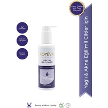Royeva ROYÉVA Arındırıcı Yüz Temizleme Jeli | Salisilik Asit, Niacinamide, Zinc Pca | Gözenek Temizleyici ve Sebum Dengeleyici