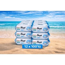 Sleepy Yüzey Temizlik Mendili Okyanus Esintisi 100'LÜ 12 Adet