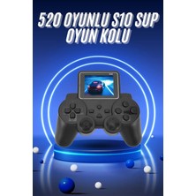 Uslucan Alışveriş 2.4 Inç Ekran 520 Oyunlu Retro Temalı Kablosuz Oyun Kolu El Atarisi