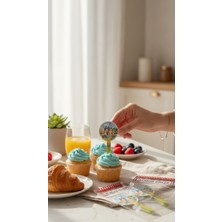 Cadde Süs Bluey Temalı Yeni Nesil Pasta Üstü Karakter Set Süs 10'lu