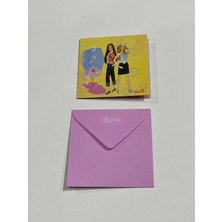 Cats Barbie Doğum Günü Kartı ve Zarfı