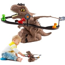 Işıklı ve Müzikli Bağımlılık Yapıcı Dinozor Avı Pisti