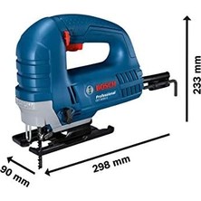 Nacario Professional Gst 8000 E Dekupaj Testere (710 W, 800-3.100 Strok/dak, Ahşapta Kesme Derinliği: 80 Mm)
