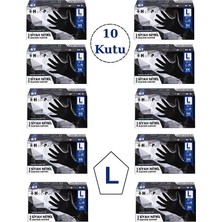 Has-Pet Nitril Eldiven Pudrasız 100’LÜ Dayanıklı ve Konforlu Kullanım 10 Paket