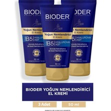 Bioder Yoğun Nemlendiricili El Kremi 50 ml 3 Adet