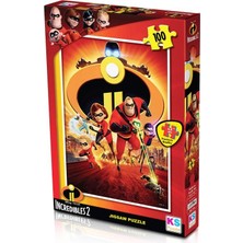 Paradise Sda 100 Parça Incredibles 2 Puzzle 4523