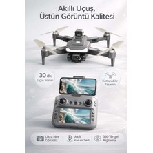 FaroxTech Profesyonel Katlanabilir Drone - Otomatik Engelden Kaçınma - Net Görüntü - 30 Dakika Kesintisiz Uçuş