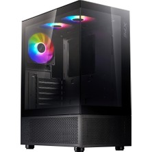 Xpg Invaderx Mini Argb USB 3.2 Siyah Atx Mid-Tower Gaming (Oyuncu) Kasa (Invaderxmınımt-Bkcww)