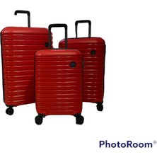 Nishev.com Evini Sev Premium 4 Tekerlekli Kırılmaz Şifreli Bavul Set – Yerli Üretim