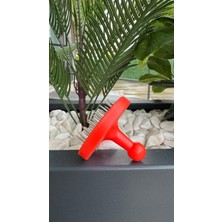 Panda Hediyelik Nargile Folyosu Delme Aleti / Kırmızı