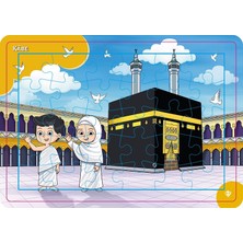 Türkiye Diyanet Vakfı Yayınları 4-6 Yaş Değerli Mekanlar Kabe Puzzle 42 Parça