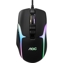  aoc gm180b-la kablolu rgb gaming mouse