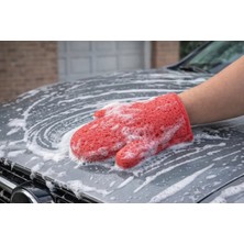 Bm House Bmhouse Oto Yıkama Eldiveni Araç Temizleme Sünger Eldiven Köpük Tutan Yıkama Eldiveni