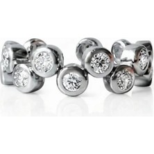 Theory Jewelry - TheoRing - 9 - Minimal Taşlı Yüzük | Çelik Kadın | Kararma Yapmaz | Alerji Yapmaz | Şık Yüzük