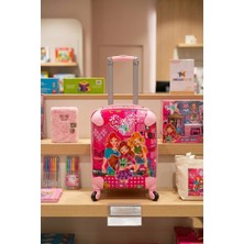 Laguna Angel Girls Winx Lüks Çocuk Valizi - Pembe Şıklık