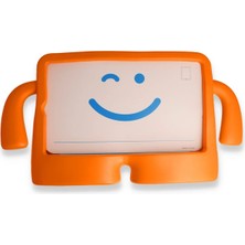 Paradise Sda  Samsung Galaxy T500 Tab A7 10.4 Kılıf Karakter Tablet Silikon - Turuncu 4523