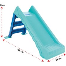 Paradise Sda 06 233 Katlanabilir Dalgalı Su Kaydırağı Mavi 4523