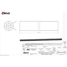 İbraş Westinavus Hortumu  10MM x 65CM  R-12 7700575128 Ibras