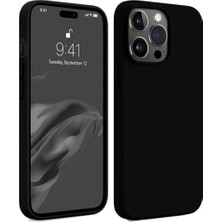 Paradise Sda  iPhone 15 Pro Kılıf First Silikon - Siyah 4523