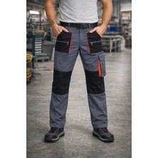 Eser İş Güvenliği Anubis Teknik Çok Cepli Pantolon - Gri