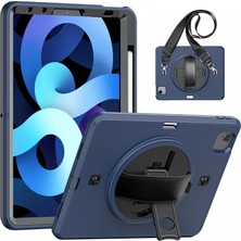 Paradise Sda  iPad Pro 11 (2020) Kılıf Strap-C Otterbox Tablet Kapak - Lacivert 4523
