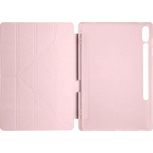 Paradise Sda  Samsung Galaxy X510 Tab S9 Fe 11 Kılıf Kalemlikli Mars Tablet Kılıfı - Rose Gold 4523