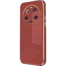 Paradise Sda  Xiaomi Mi 14 Ultra Kılıf Volet Silikon - Kırmızı 4523