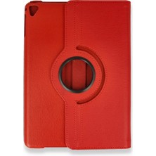 Paradise Sda  iPad 4 9.7 Kılıf 360 Tablet Deri Kılıf - Kırmızı 4523