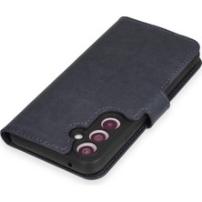 Paradise Sda  Samsung Galaxy A54 5g Kılıf Trend S Plus Kapaklı Kılıf - Lacivert 4523