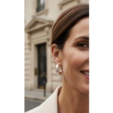 Theory Jewelry Paris Küpe | Çelik Kadın Küpe | Minimal Küpe | Kararma Yapmaz | Alerji Yapmaz | Şık Küpe