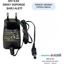Arçelik Grundig VCP5131 - SD6140  32VOLT 0.5A Dikey Süpürge Şarj Adaptörü