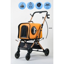 ELECTRON Kedi Köpek Arabası & Puseti – Katlanabilir Evcil Hayvan Taşıma Arabası | Pet Stroller | 803-1