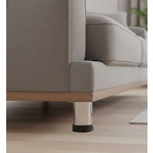 5 cm Ayarlanabilir Mobilya Kanepe Baza Koltuk Metal Destek Li Yükseltici Ayağı Krom Ayakları