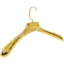 Md Vitrin Dekorasyon Metalize Bayan Gold Ceket Askısı (100 Adet)