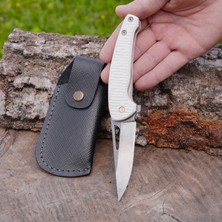 Köse Mehmet Anka Model - 19 cm - N690 Çelik - Kompakt Sap - Katlanır