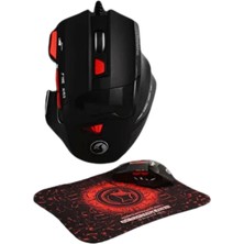 Teknodayım Oyuncu Mouse Seti Rgb Aydınlatmalı 7 Fonksiyon Tuşlu Yüksek Performans