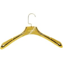 Md Vitrinm Dekorasyon Metalize Bay Gold Ceket Askısı (100 Adet)