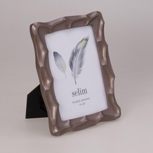 Selim 15X20 Telles Çerçeve Taupe