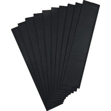  bafix krapon kağıdı 50x200 cm siyah (10 lu paket)